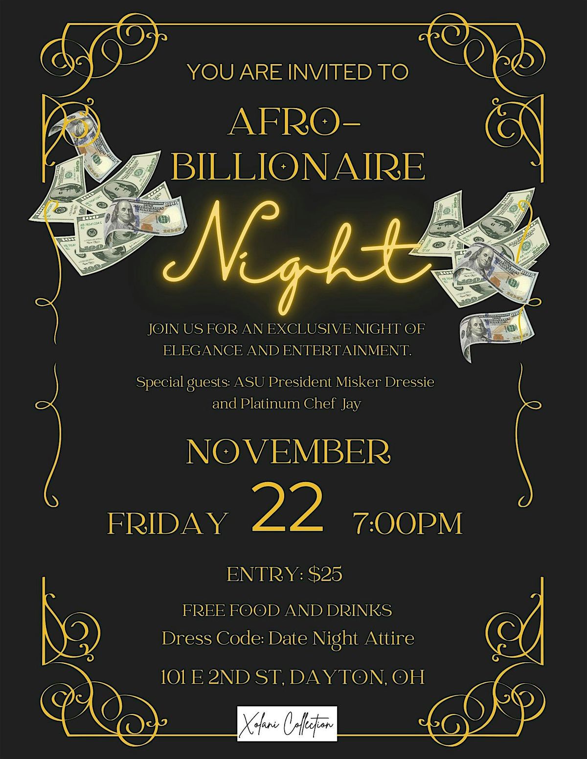 Afro-Billionaire Night