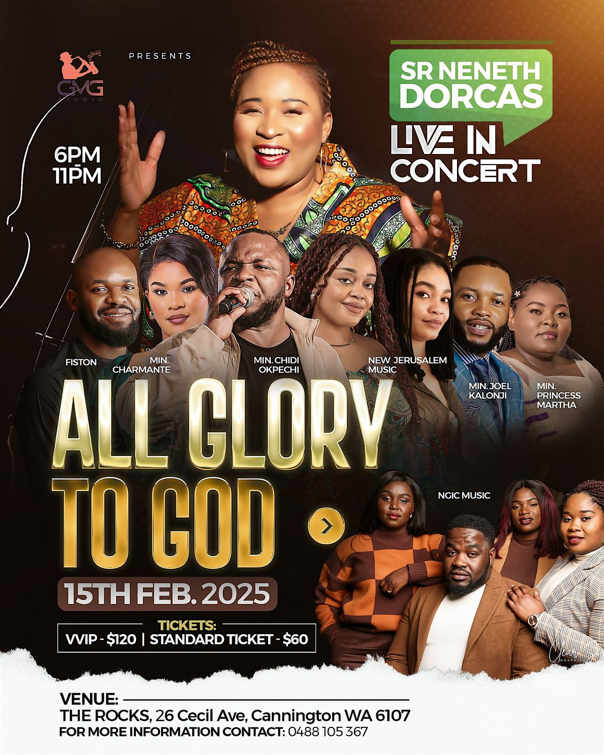 ALL GLORY TO GOD CONCERT