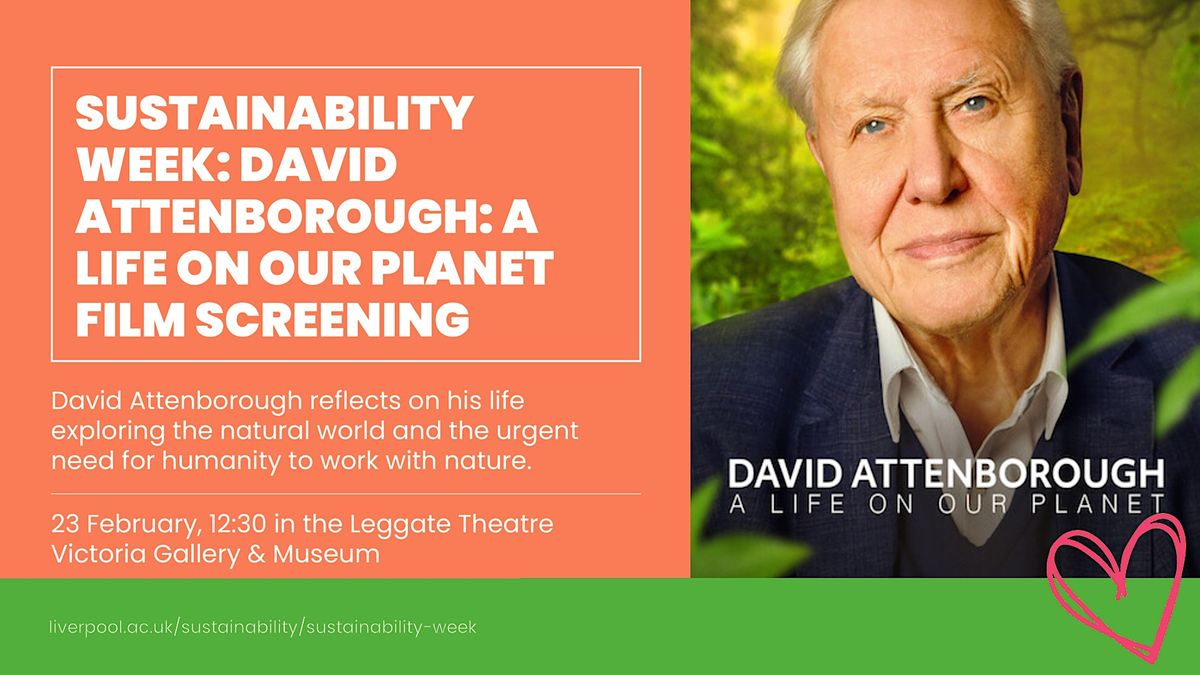 Film Screening David Attenborough A Life On Our Victoria
