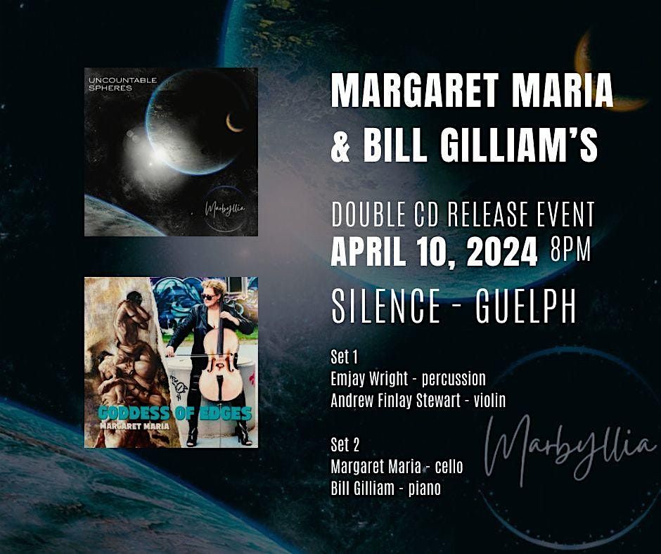 Margaret Maria & Bill Gilliam - Double CD Release