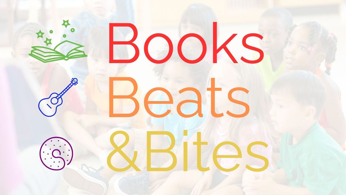 Books, Beats, & Bites: Story Time with Beth Richardson, Live Music, and Breakfast! 