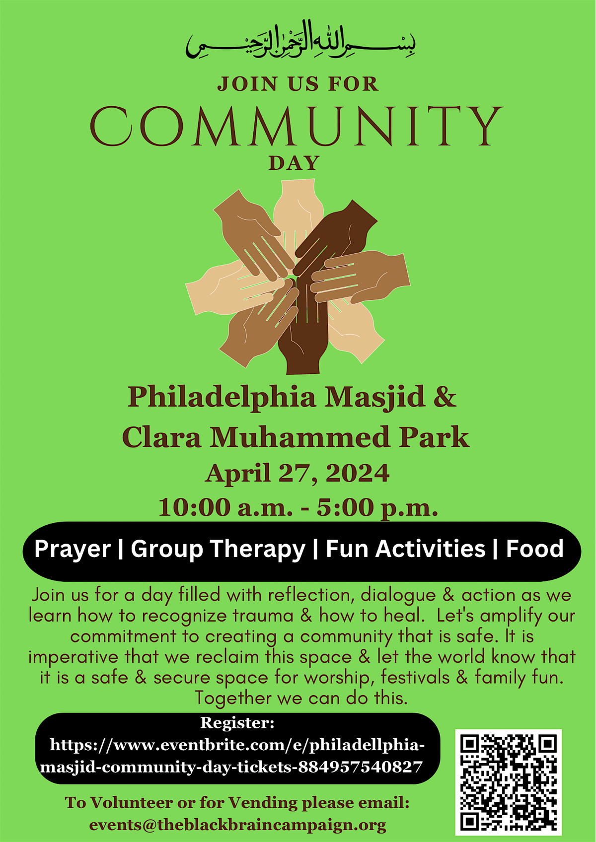 Philadellphia Masjid Community Day