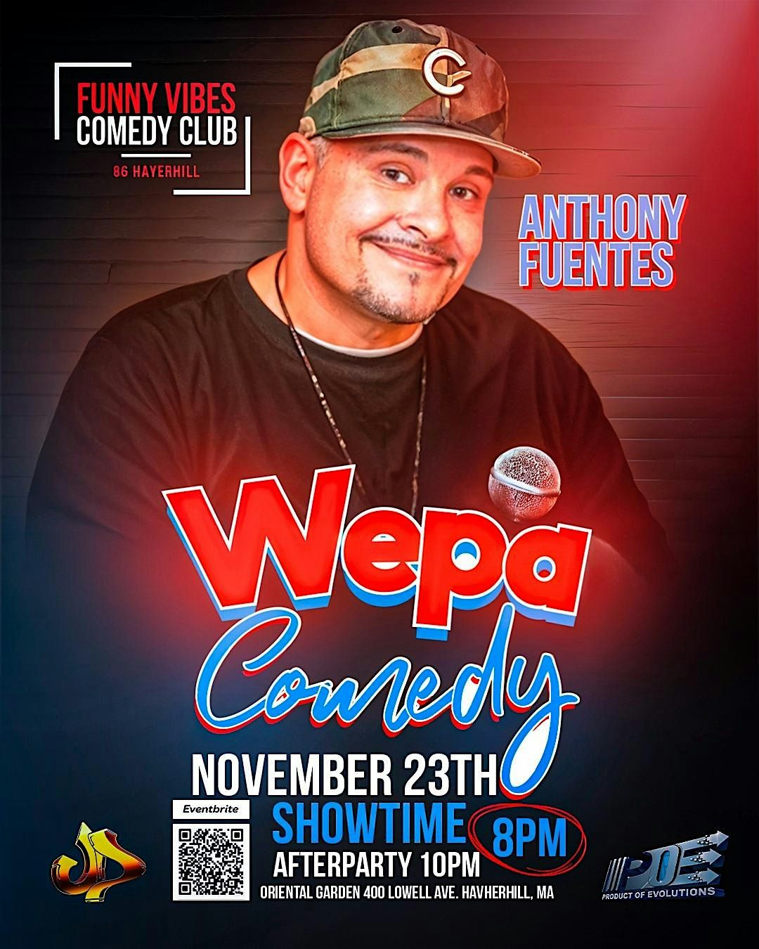 Anthony Fuentes- Funny Vibes  Comedy