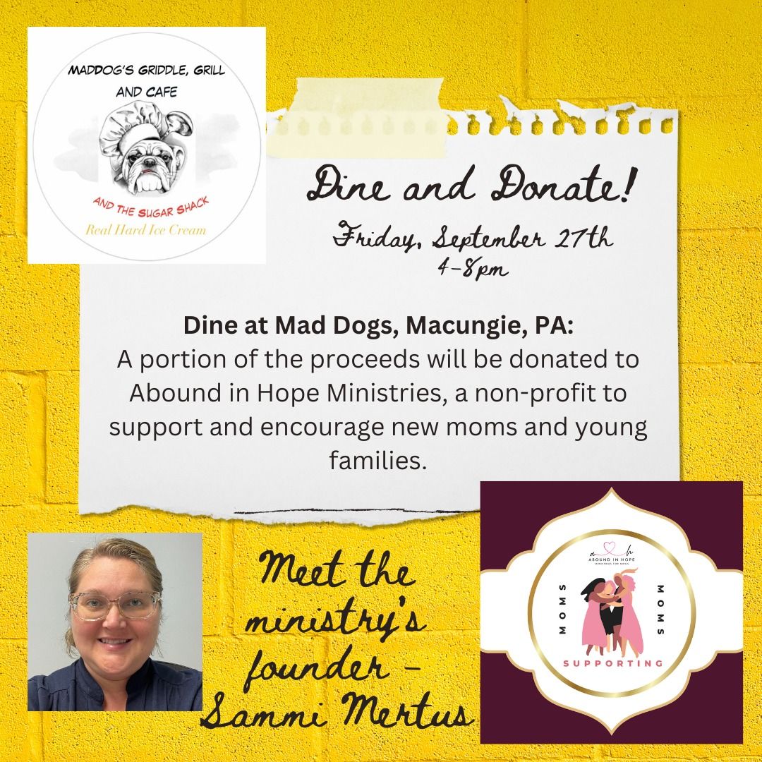 MadDog's DINE & DONATE