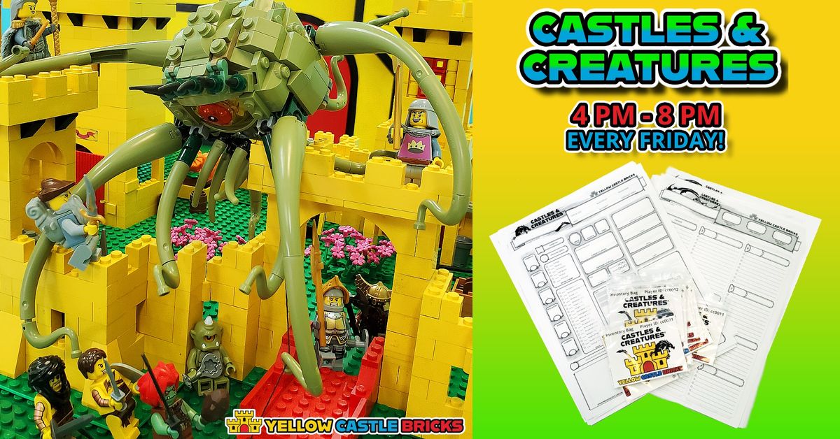 Castles & Creatures \u2014 a LEGO\u00ae\ufe0f tabletop roleplaying game like D&D!