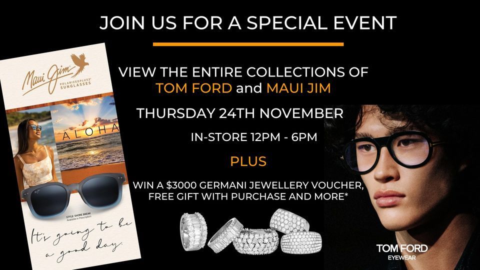 Westfield Sydney Style Event, Lifestyle Optical, Sydney, 24 November 2022