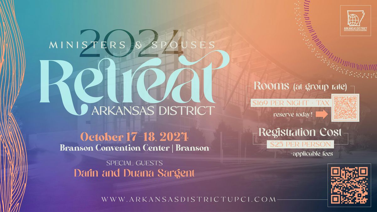 Arkansas Ministers and Spouses Retreat 2024