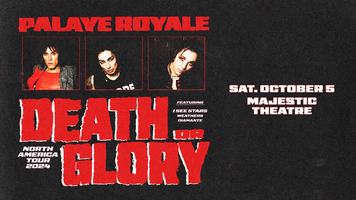 Palaye Royale - Death or Glory Tour 2024 at the Majestic Theatre - Detroit, MI