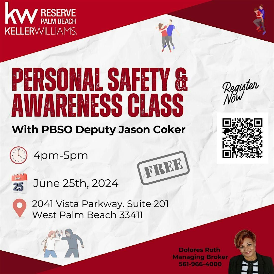 Personal Safety and Awareness Class with Deputy Jason Coker