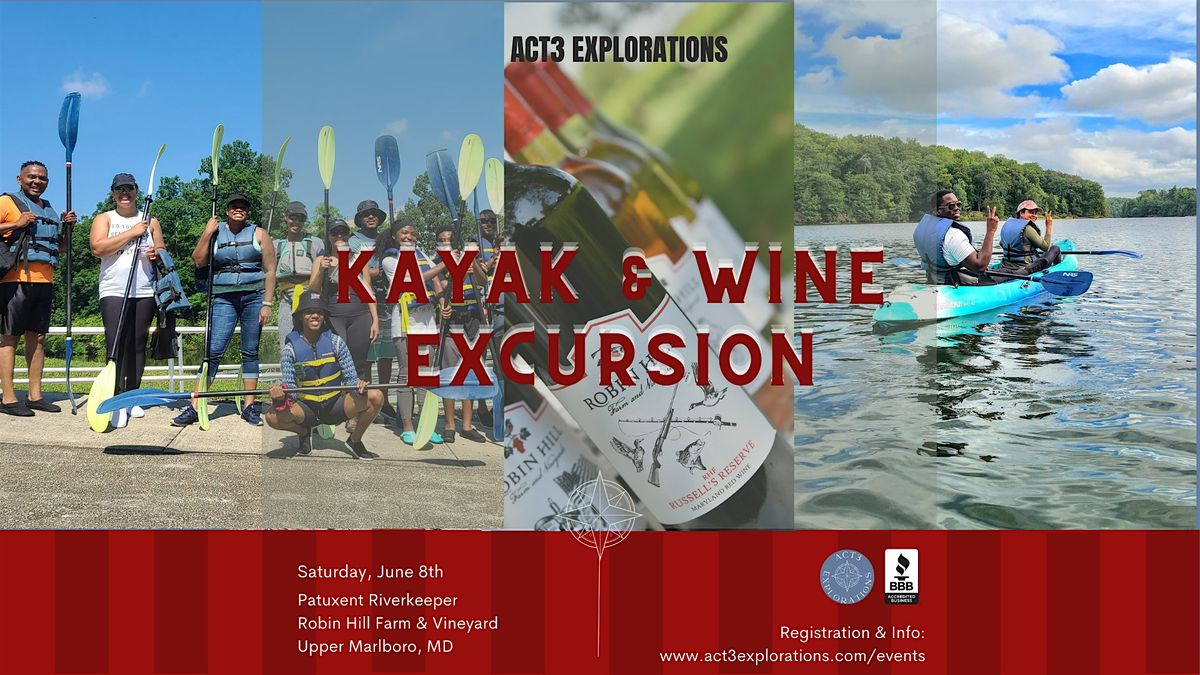 Juneteenth Kayak and Wine Excursion