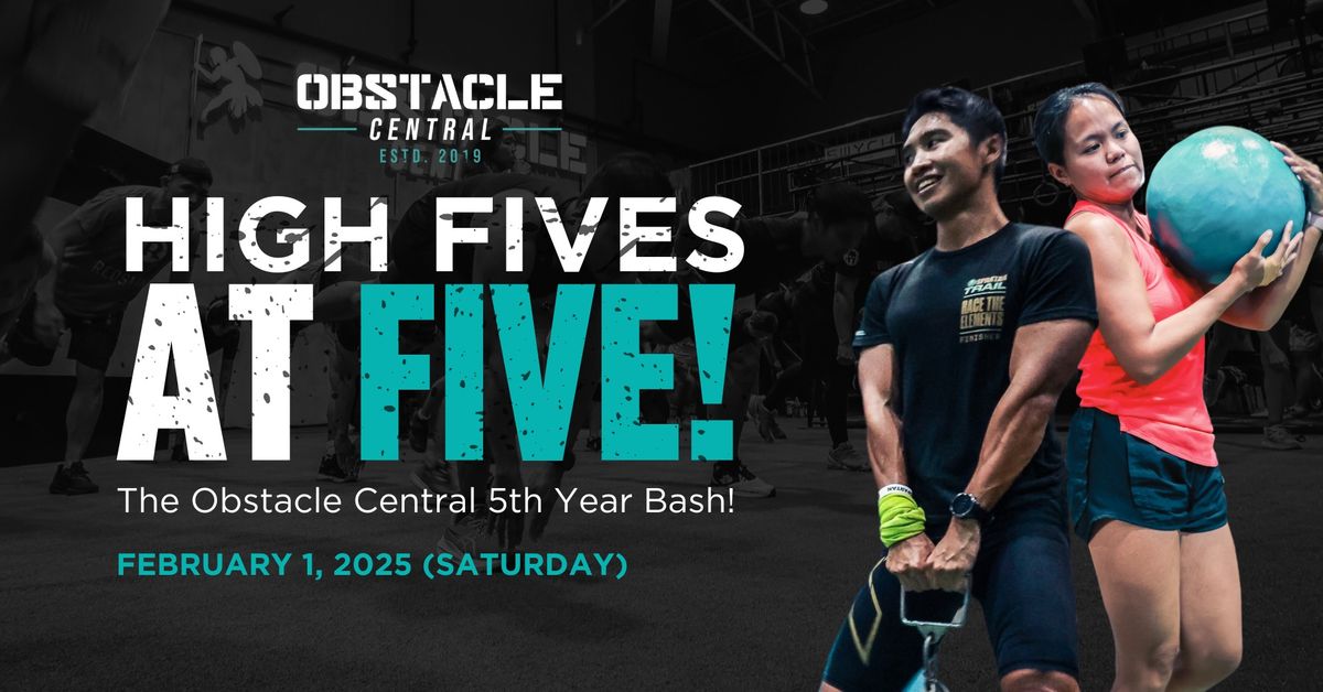 Obstacle Central 5th Year Bash!