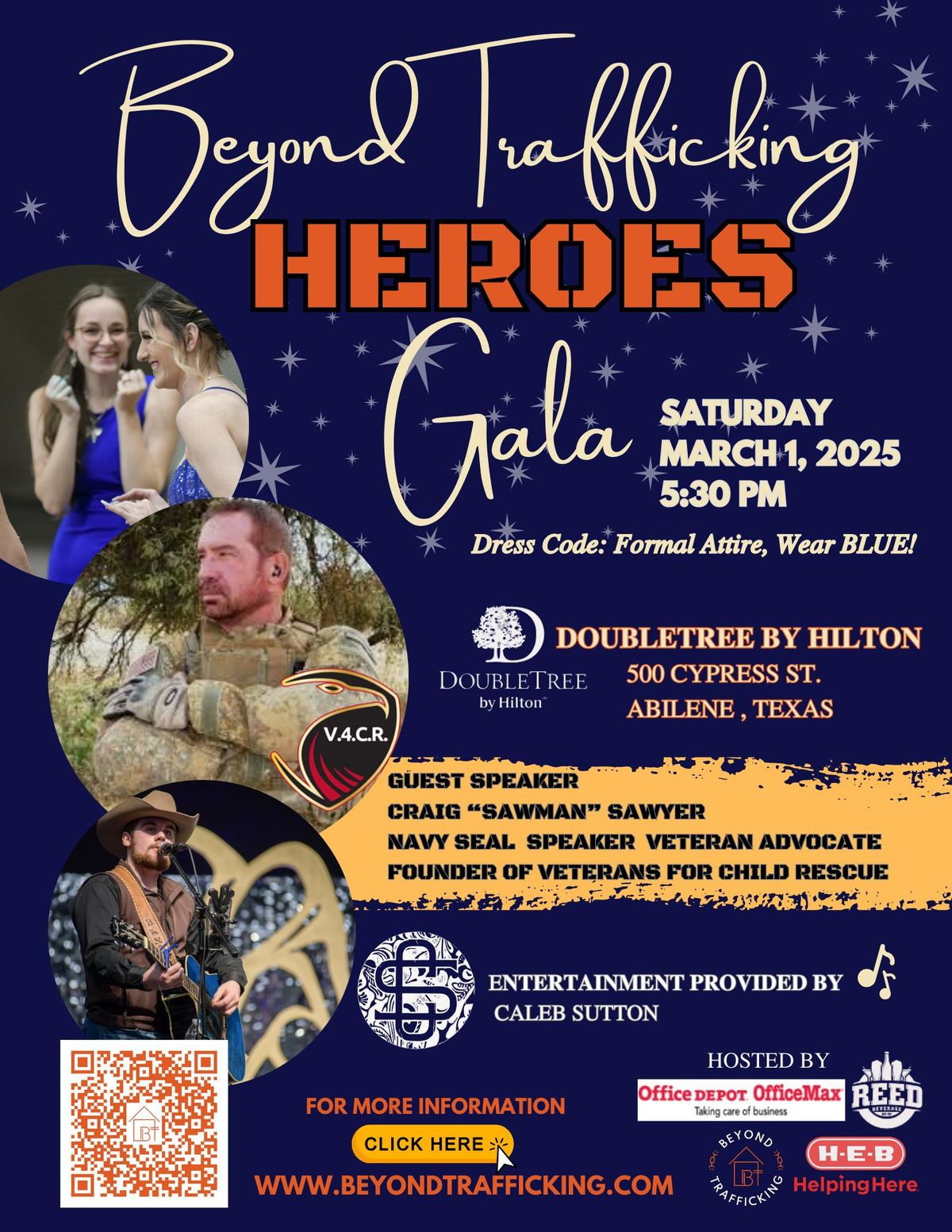 Beyond Trafficking HEROES Gala