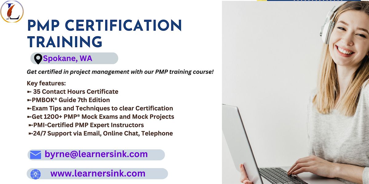 PMP Training Bootcamp in Spokane, WA