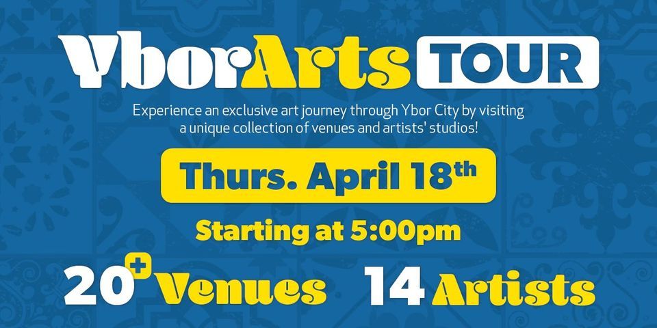 Spring 2024 Ybor Arts Tour