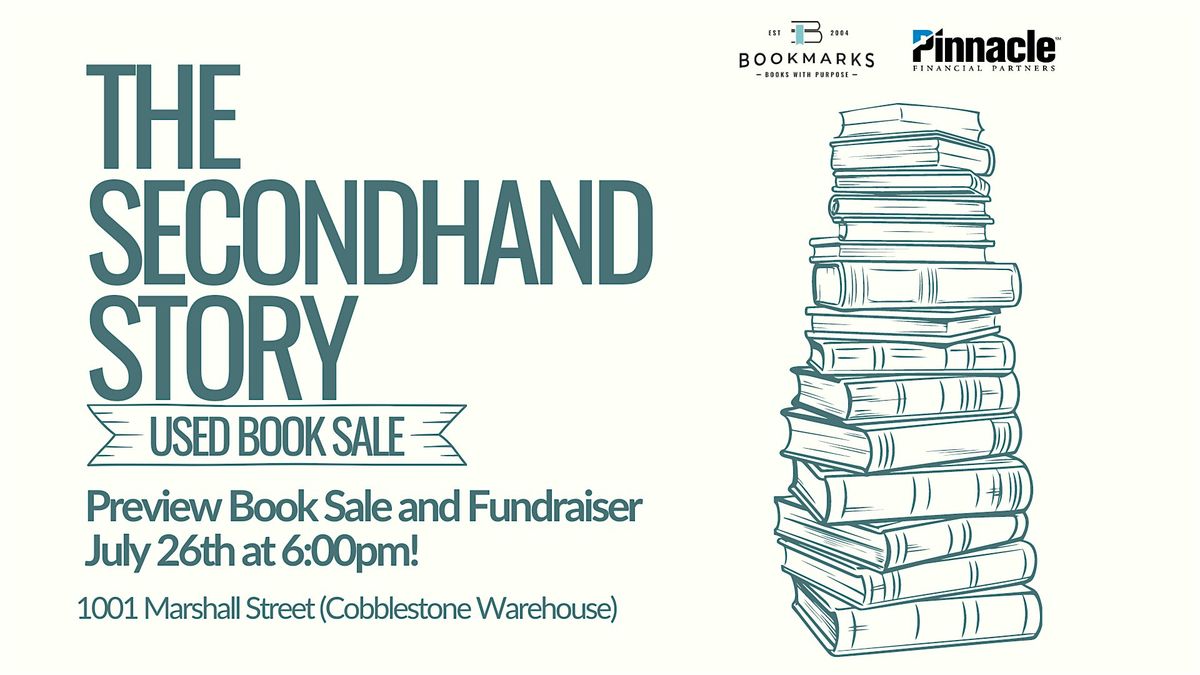 The Secondhand Story Preview Book Sale and Fundraiser