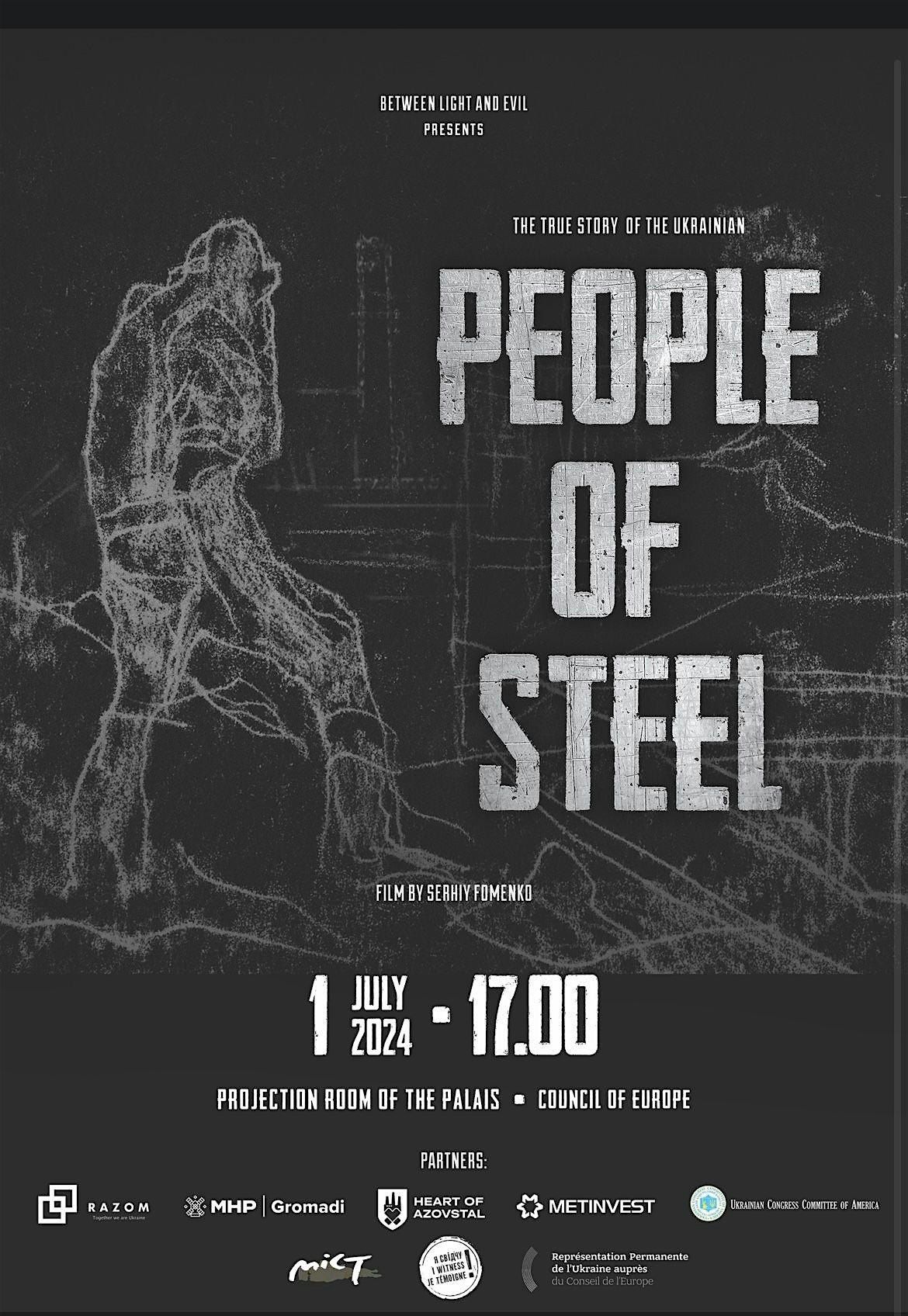 Screening of the documentary \u201cPeople of Steel\u201d