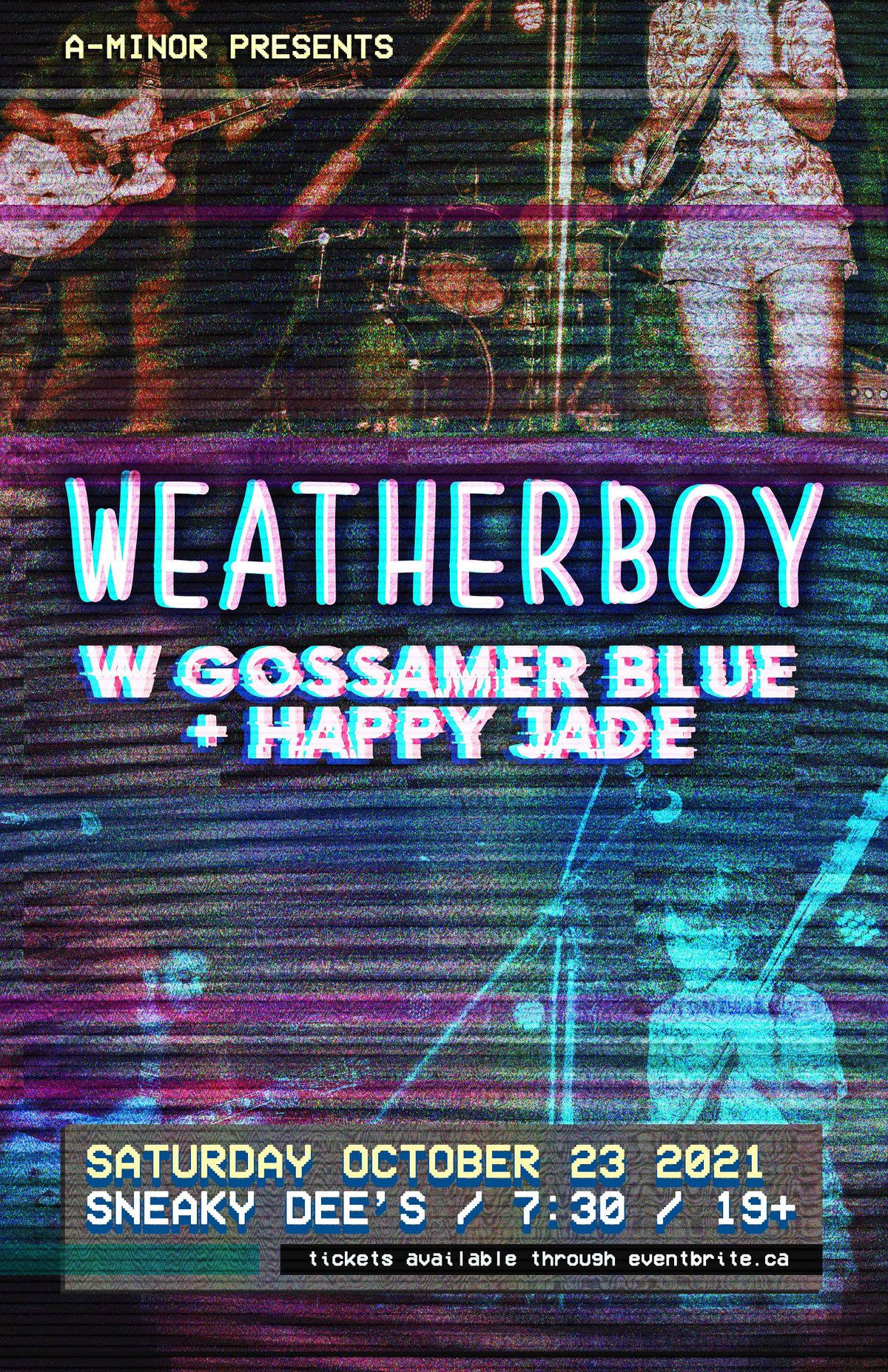 Weatherboy w\/ Gossamer Blue & Happy Jade