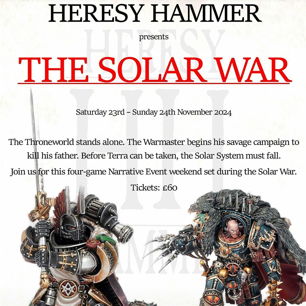 The Solar War - A Horus Heresy Narrative Event