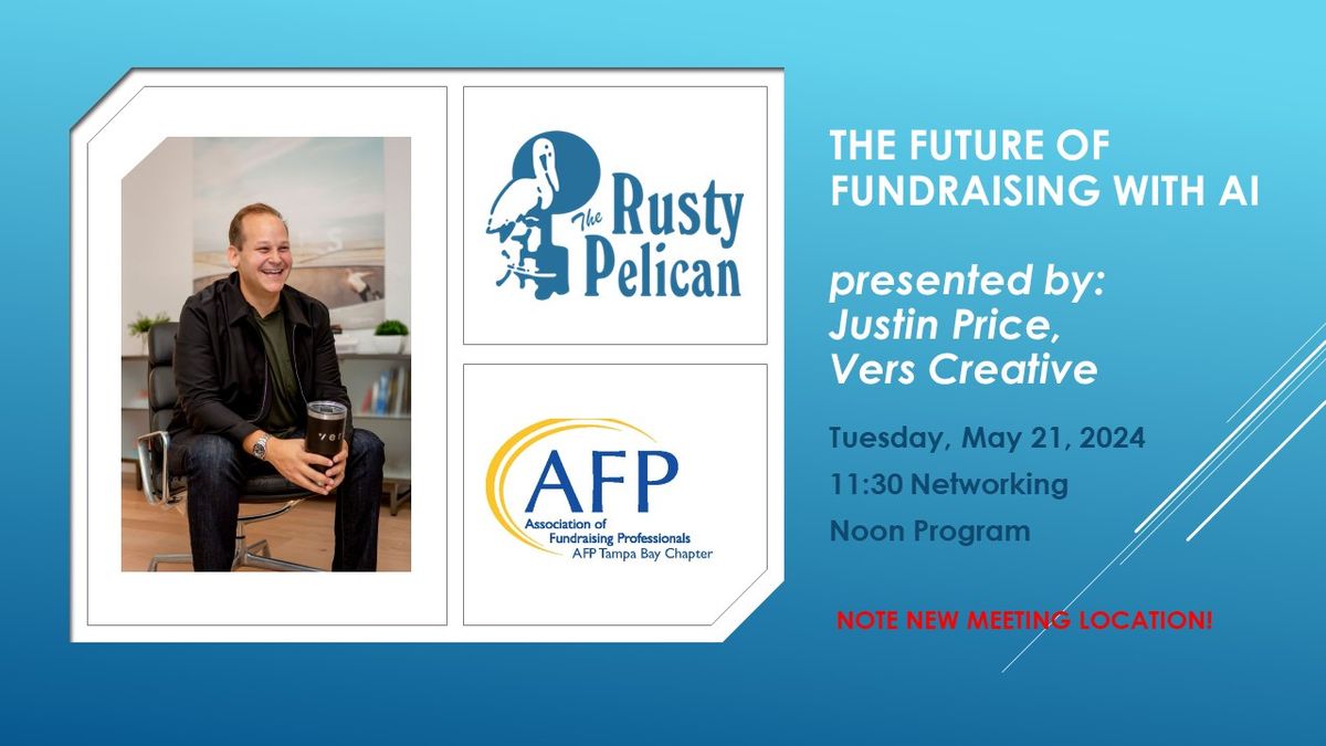 The Future of Fundraising with AI - May AFP Tampa Bay