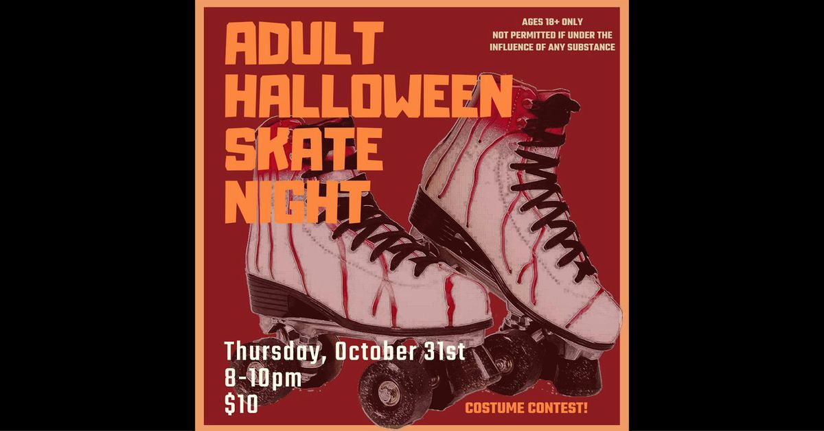 Adult Halloween Skate Night