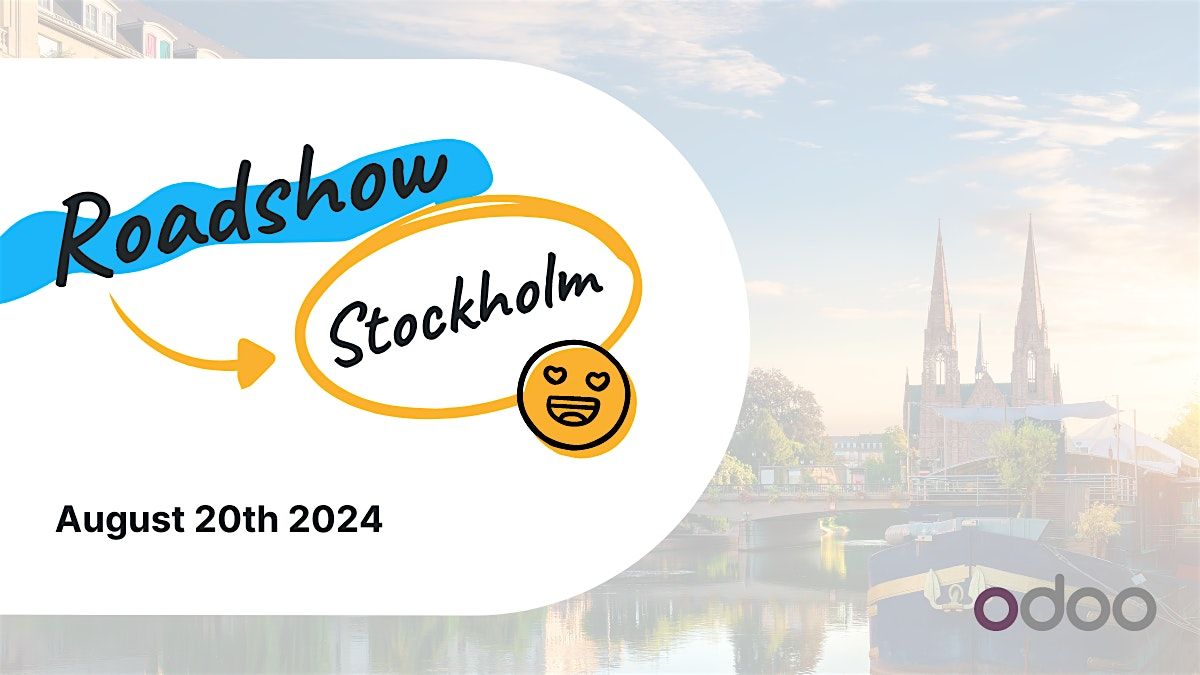 Odoo Roadshow  Stockholm