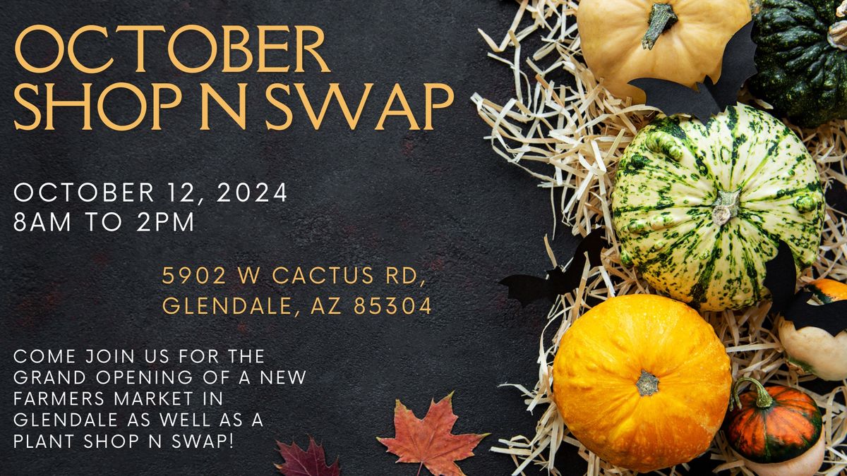 October Plant Shop N Swap