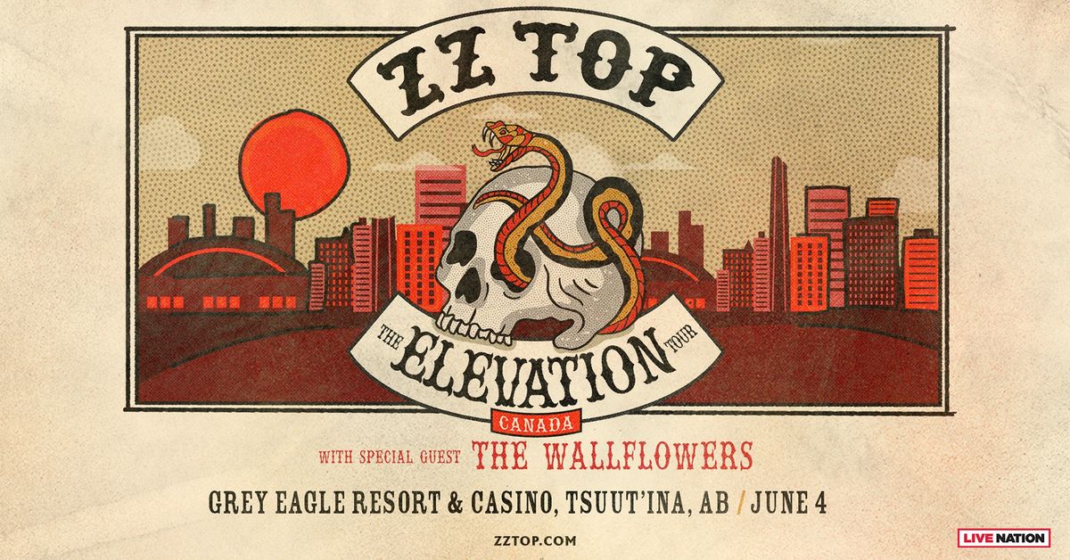 ZZ Top - The Elevation Tour With Special Guest The Wallflowers