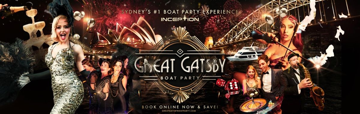 Inception Presents... Great Gatsby Boat Party