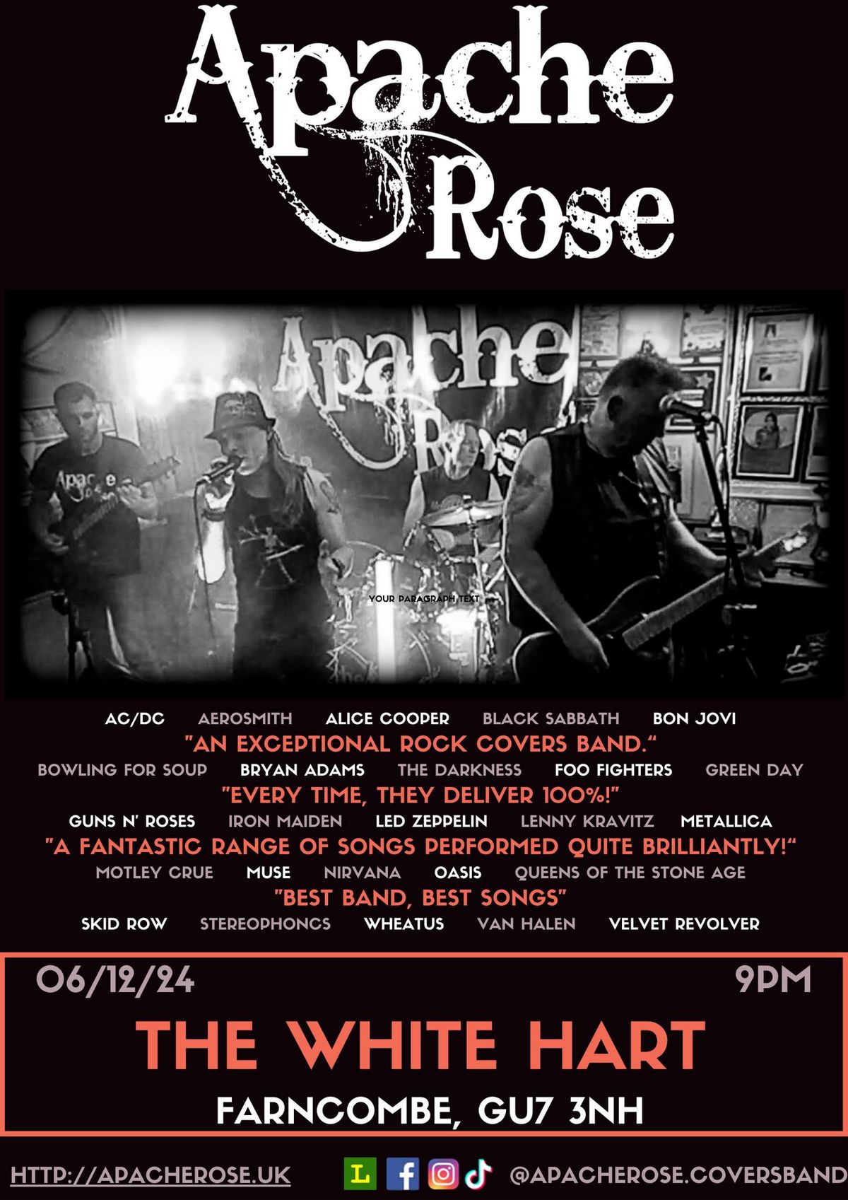 Apache Rose @ The White Hart