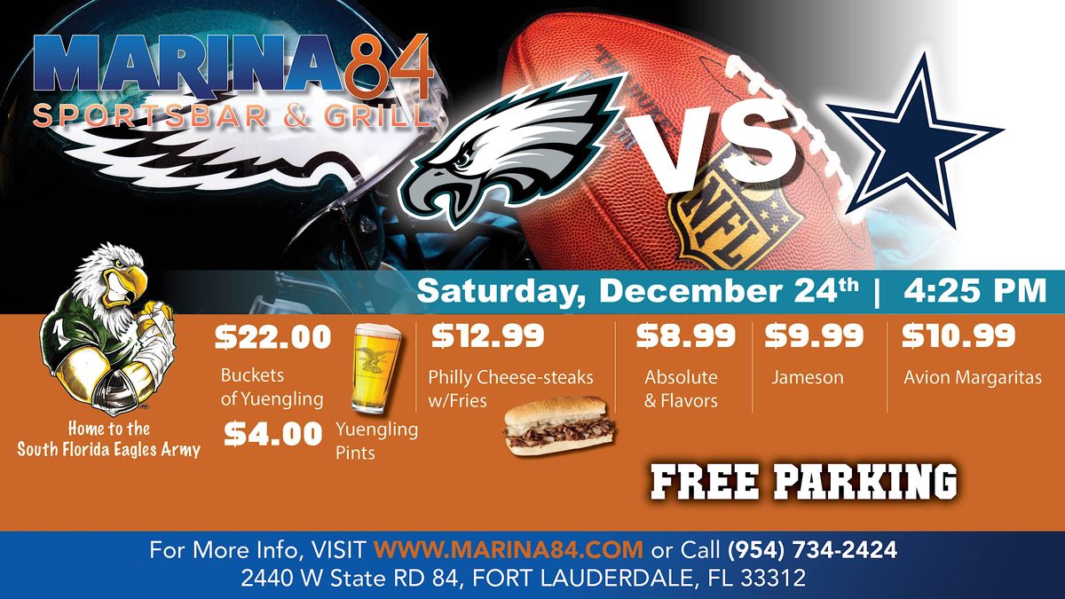 Cowboys vs. Eagles Watch Party ☆ 3x Bigger 42ft 4K HD Screen + 50TVs ☆DJ!,  1901 W Northwest Hwy, Dallas, December 24 2022