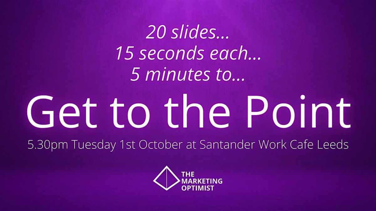 Get to the Point! At Santander Work Cafe Leeds