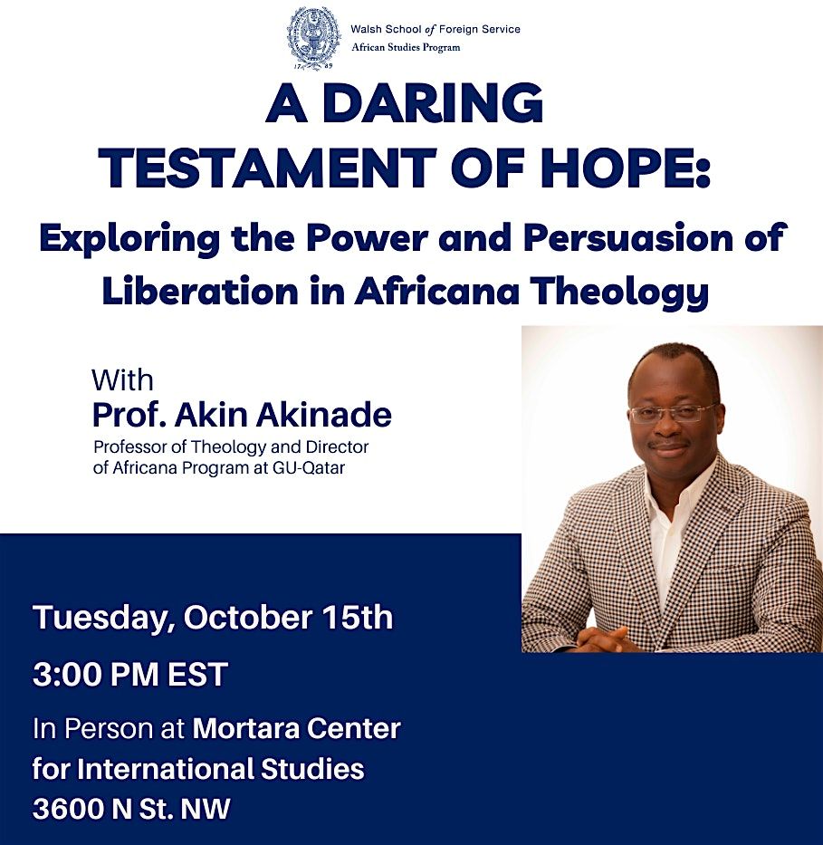 Exploring the Power and Persuasion of Liberation in Africana Theology