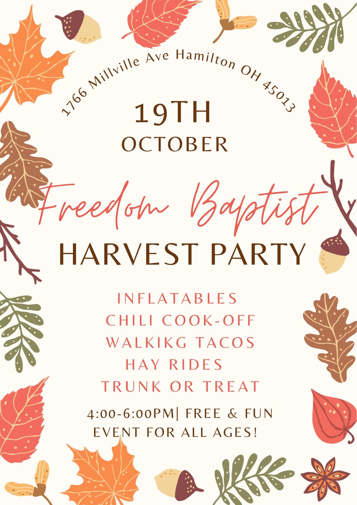 Harvest Party 