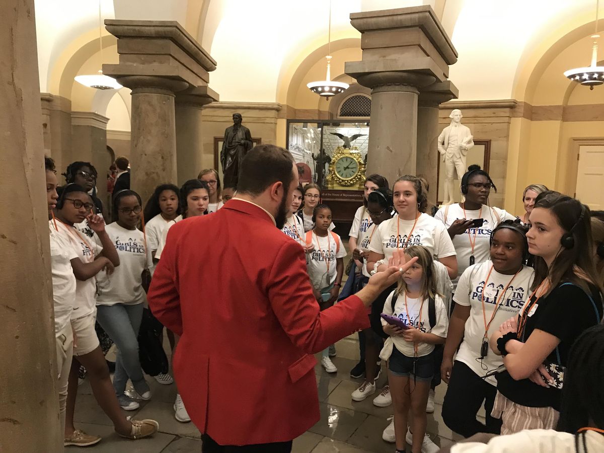 Camp Congress for Girls and U. S. Capitol Tour  Summer