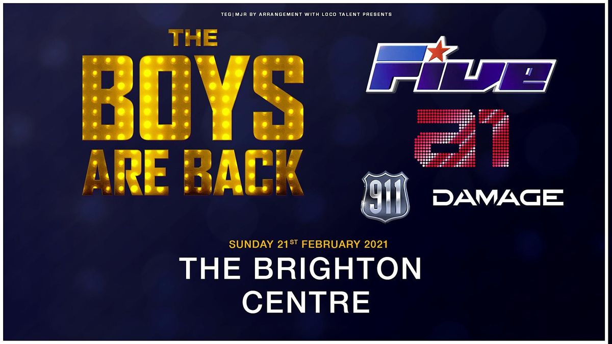 The Boys Are Back (Brighton Centre, Brighton)