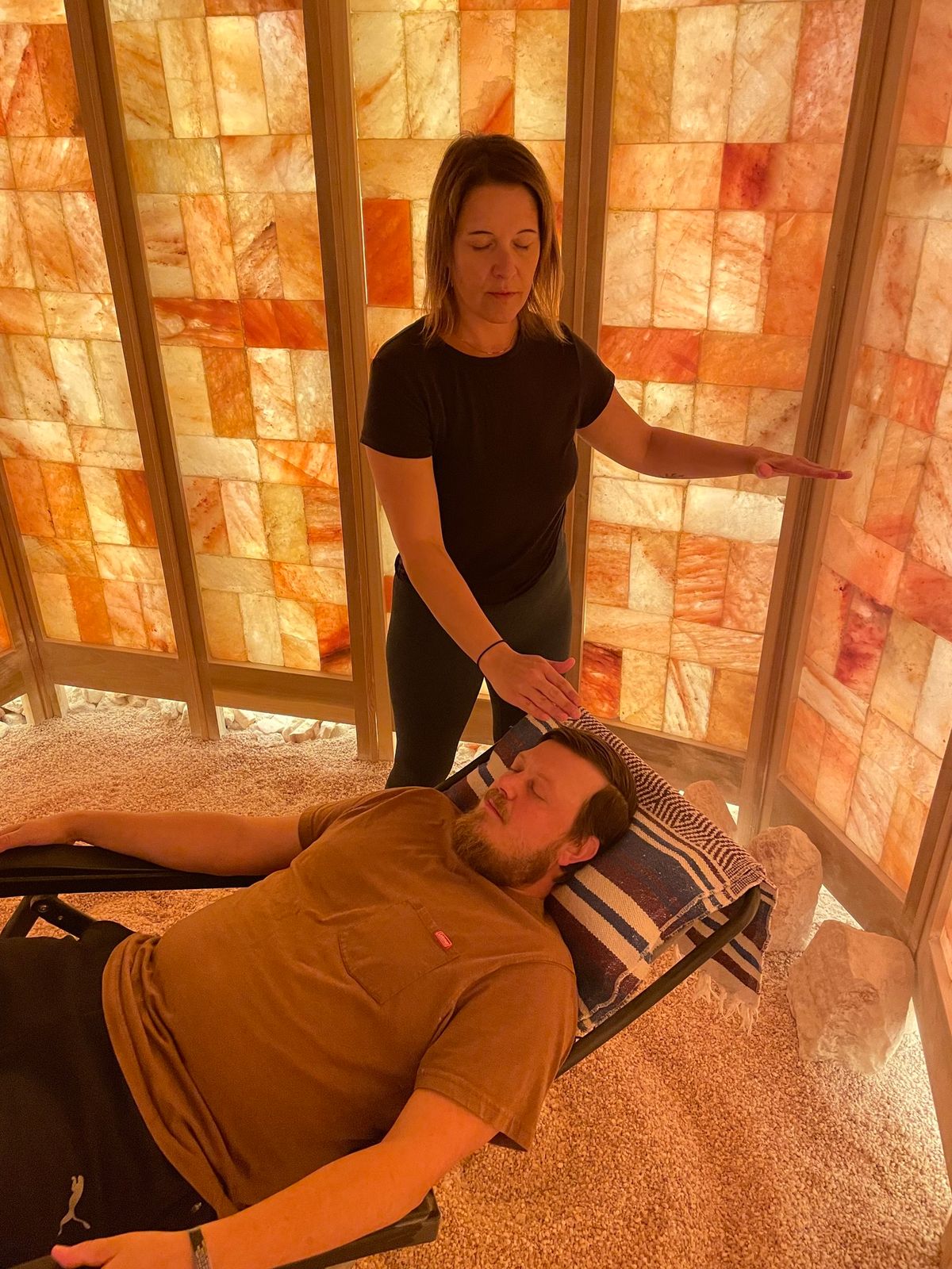 Reiki Healing in the Salt Cave