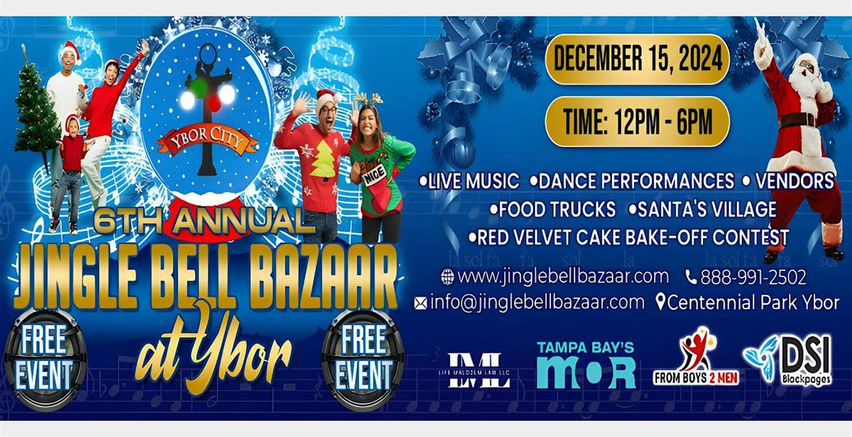 6th Annual Jingle Bell Bazaar at Ybor Holiday Festival