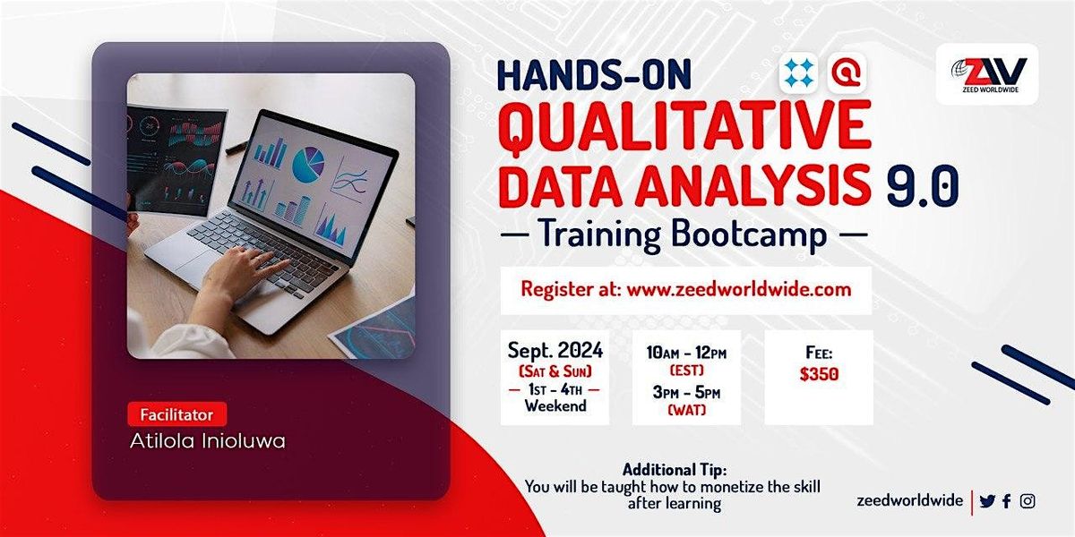Hands-on Qualitative Data Analysis training + Monetization