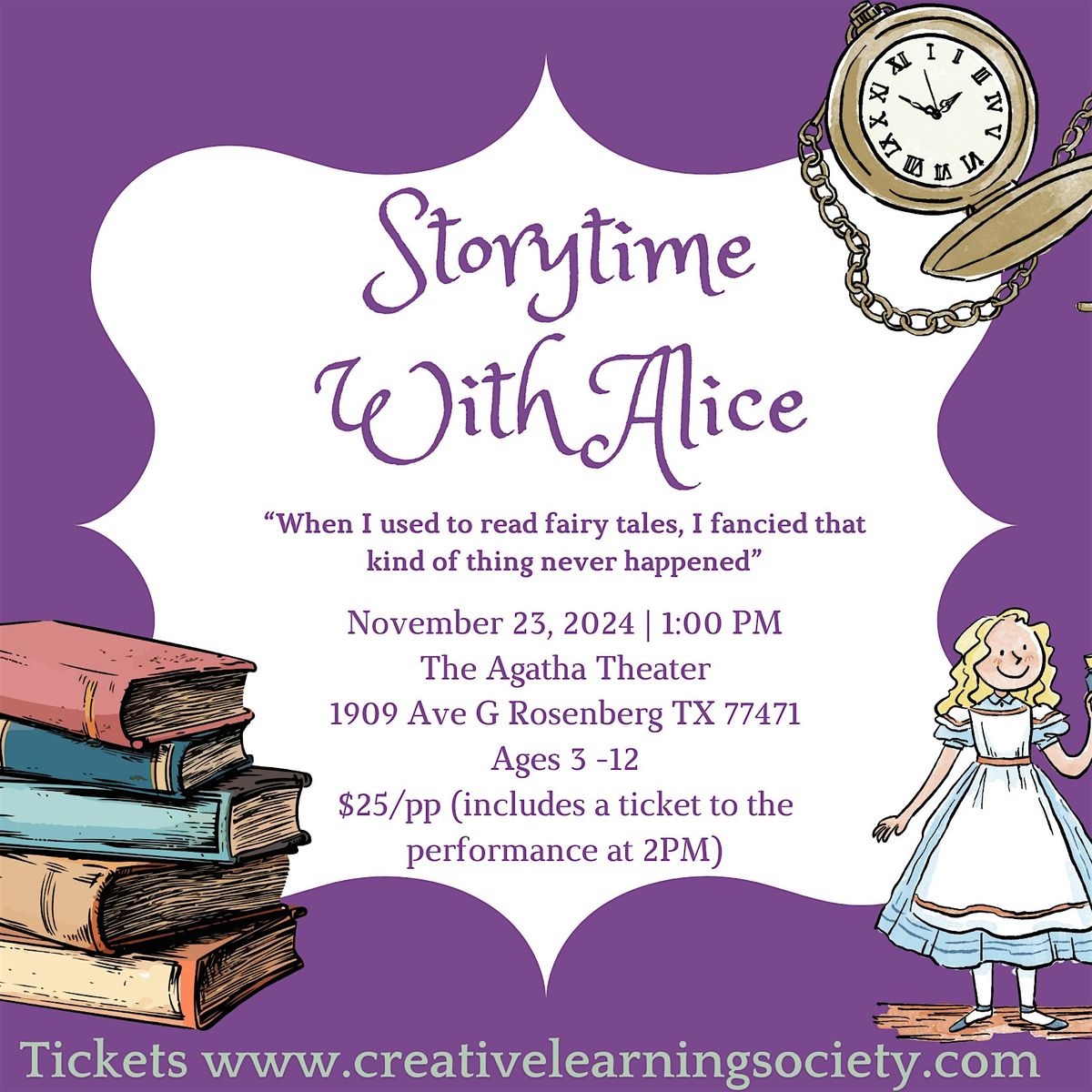 Storytime with Alice - Alice In Wonderland