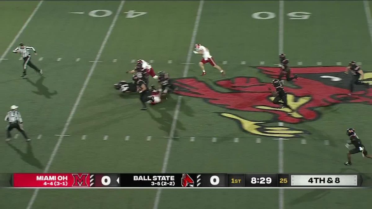 Ball State Cardinals at Miami (OH) Redhawks Football