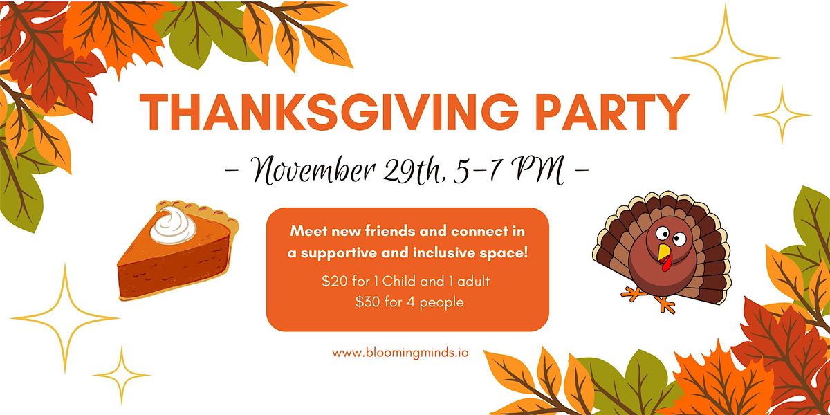 Inclusive Thanksgiving Party