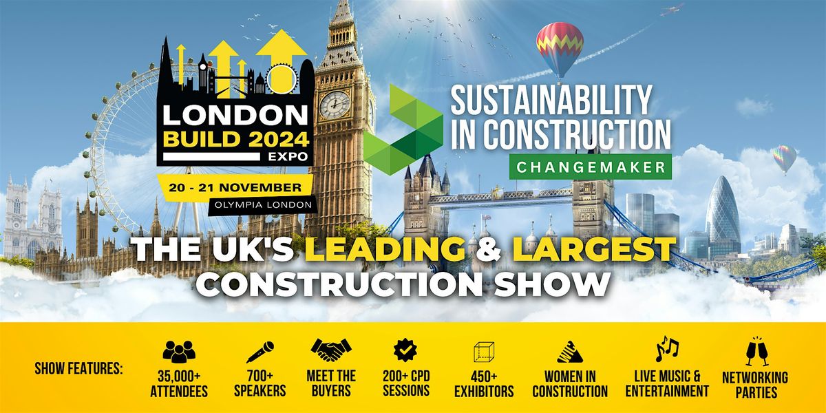 Sustainability Professionals Forum - London Build Expo 2024