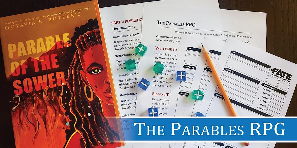 The Parables RPG Play Session with Jay Africa "On the Road"