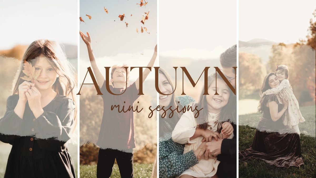 Autumn Mini Sessions - Boone, NC