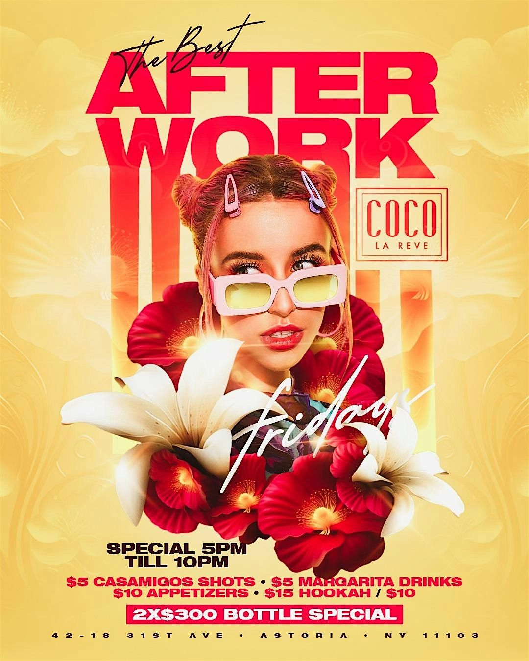 After work Fridays At Coco La Reve !