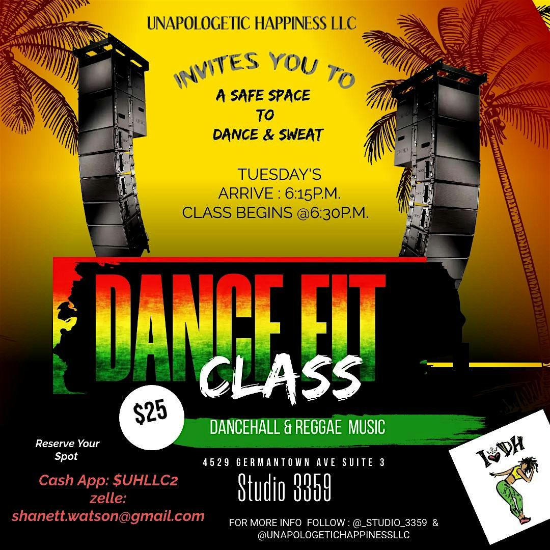 DANCE FIT REGGAE & DANCE HALL EDITION  - TUESDAYS