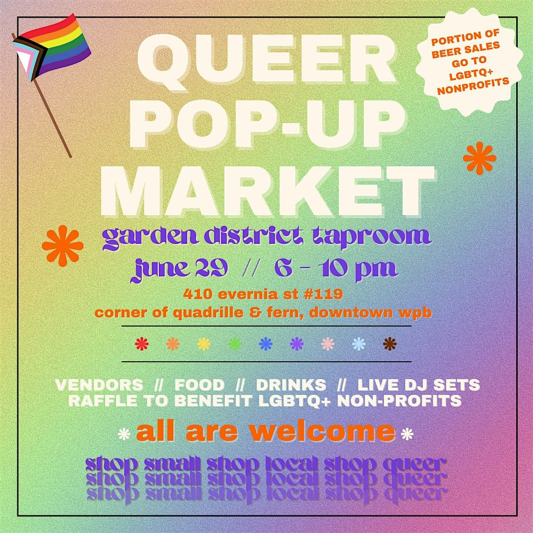 Queer Pop-Up Market