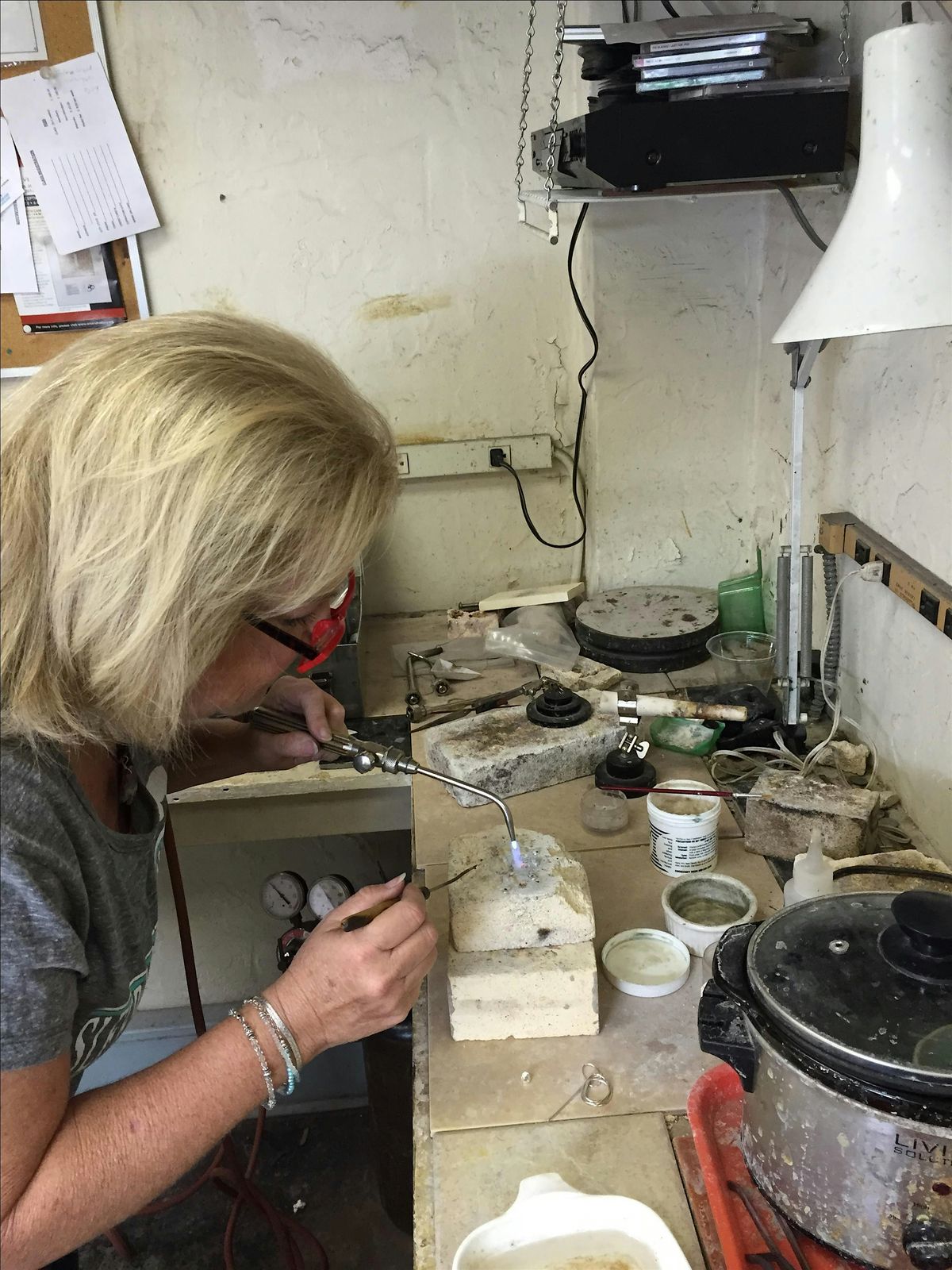 Beginning Metalsmithing Jewelry Fabrication 6-Week Class