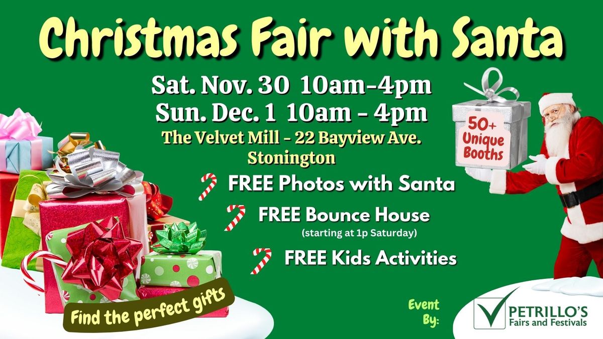 Christmas Fair W\/Santa (Free Admission)