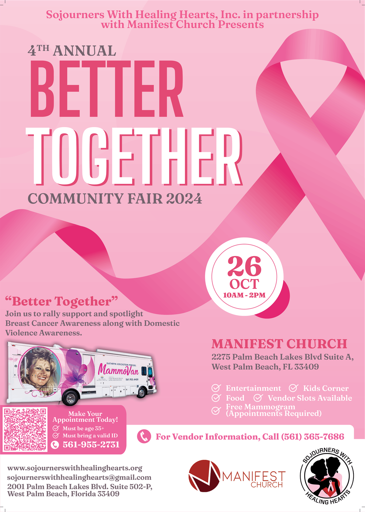 Sojourners with Healing Hearts 4th Annual Better Together Community Affair